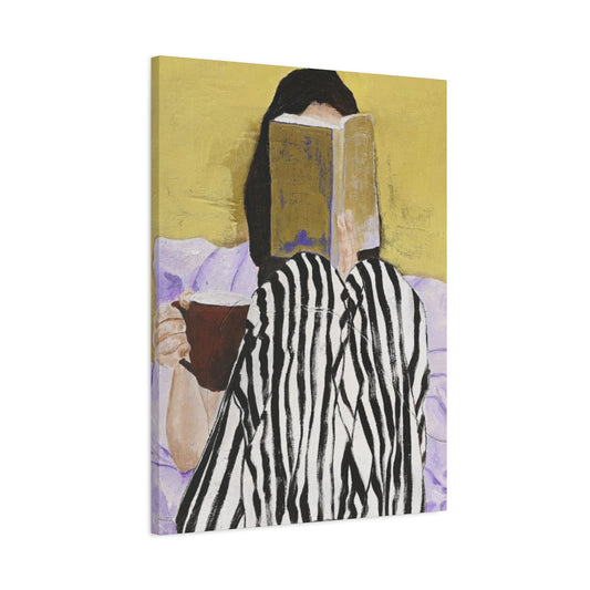 Women Reading Book Modernism Wall Art & Canvas Prints