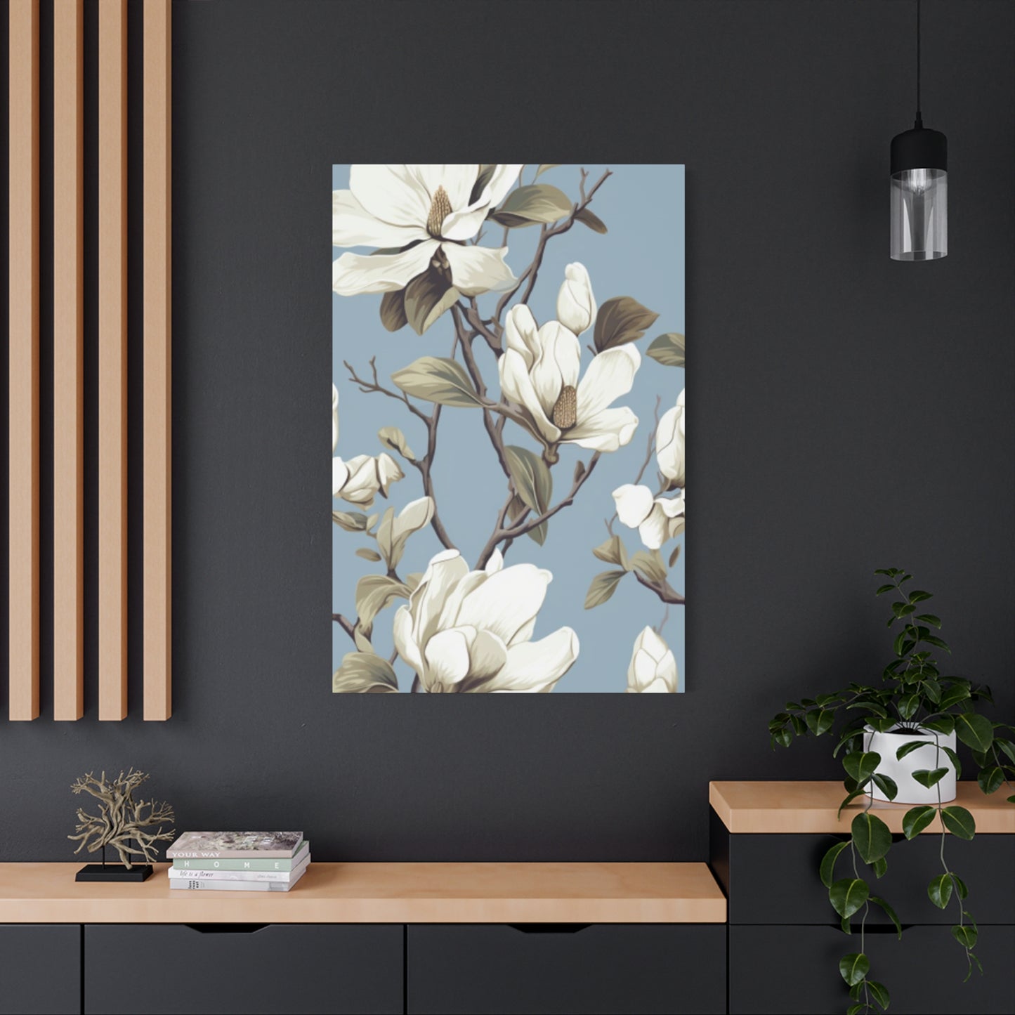 Beautiful Magnolia Flower Plant Wall Art & Canvas Prints