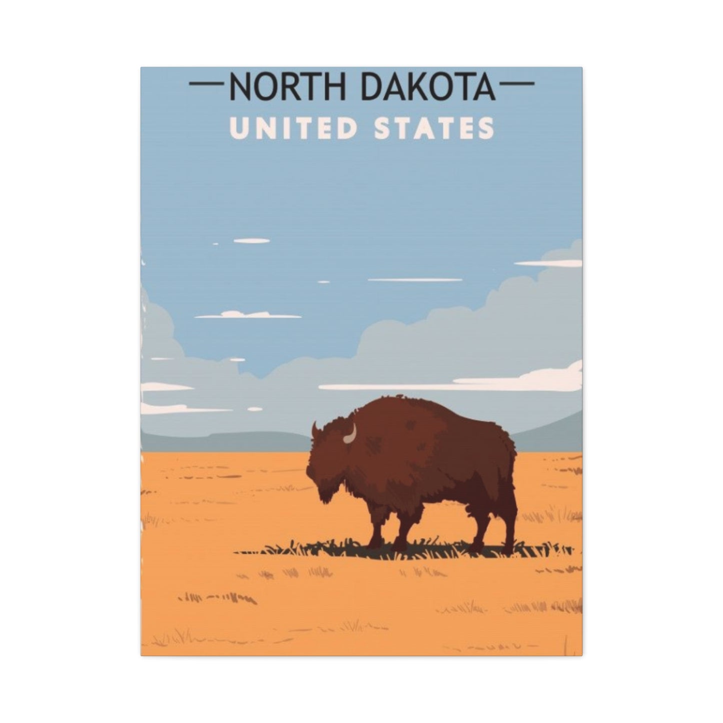 North Dakota The National Park Wall Art & Canvas Prints