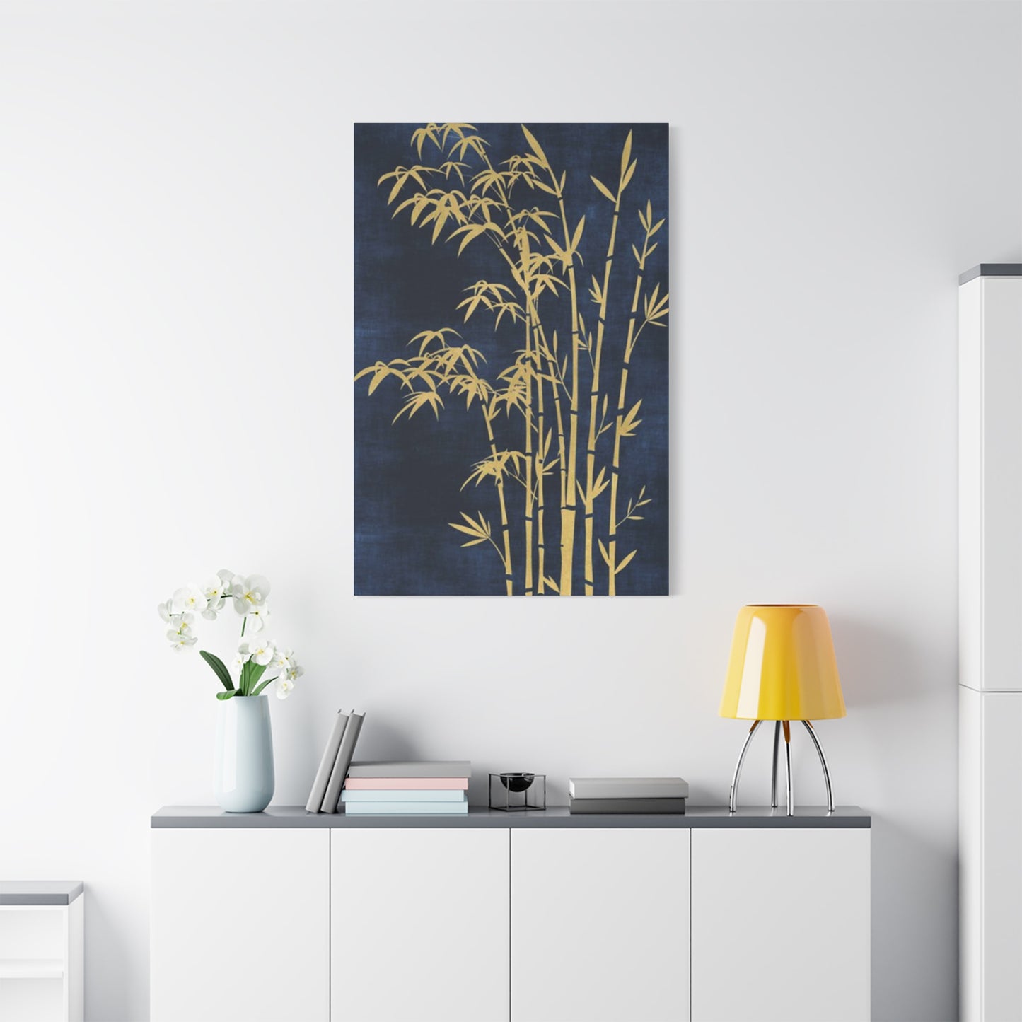 Golden Plant Art Wall Art & Canvas Prints