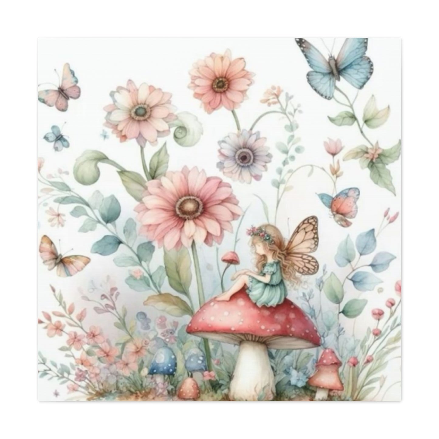 Mushroom Fairies Wall Art & Canvas Prints