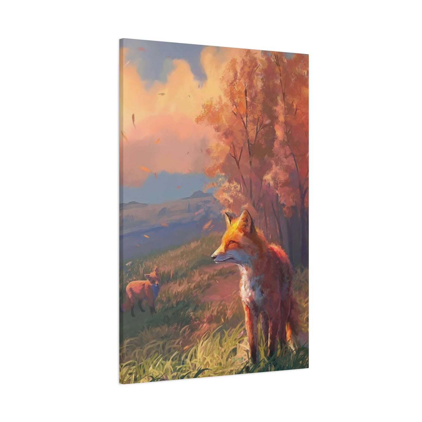 Cute Foxes Wall Art & Canvas Prints