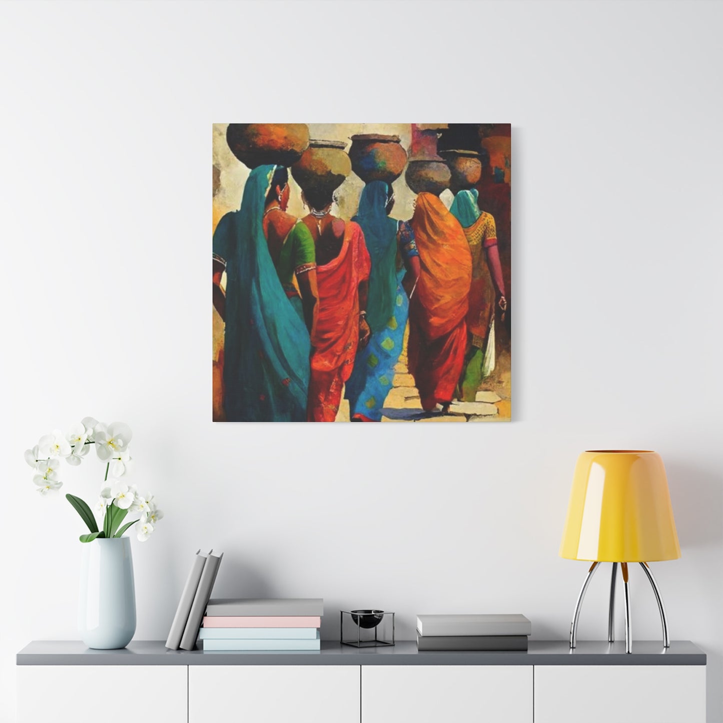 Indian Cultural Women Wall Art & Canvas Prints