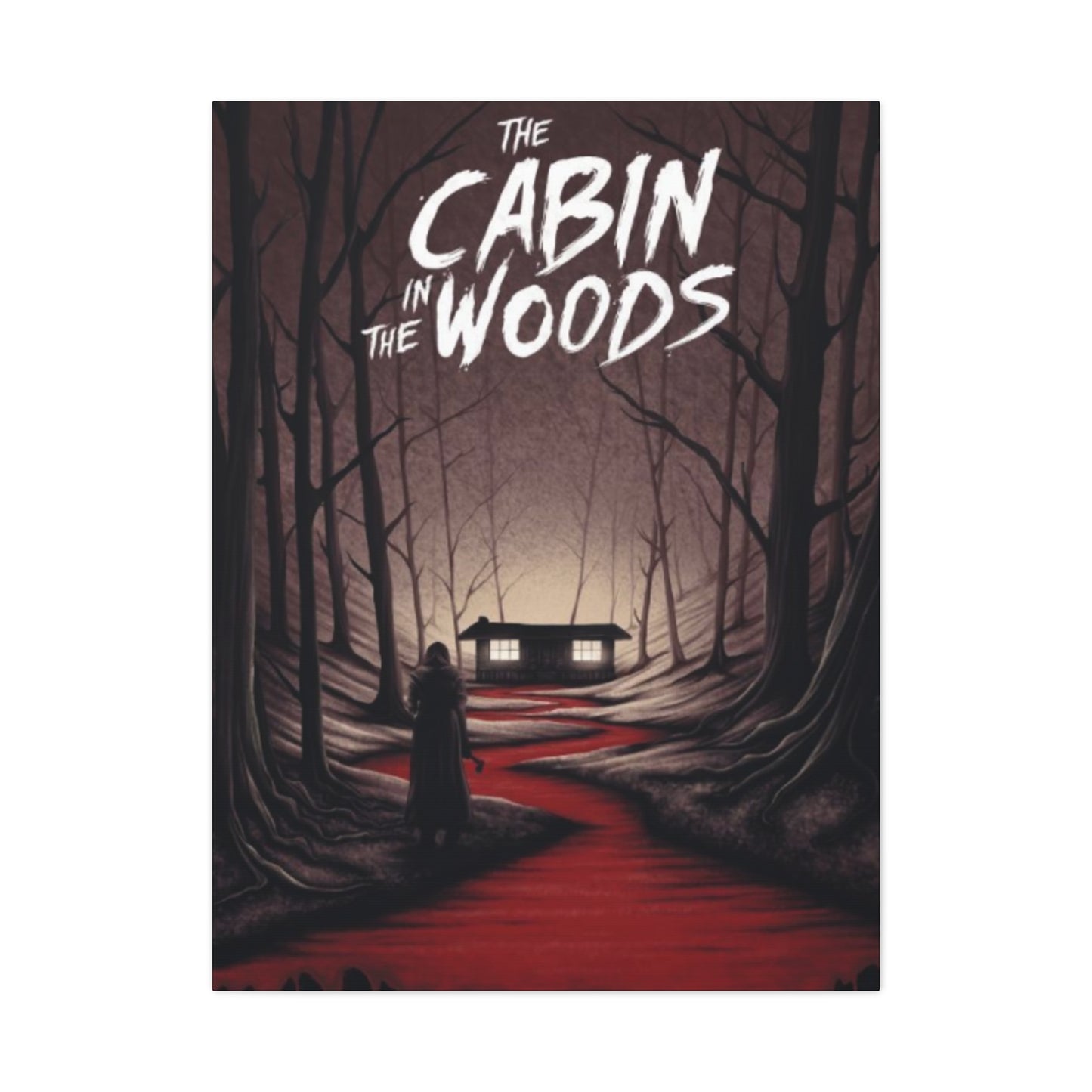 The Cabin in the Woods Horror Movie Poster Wall Art & Canvas Prints