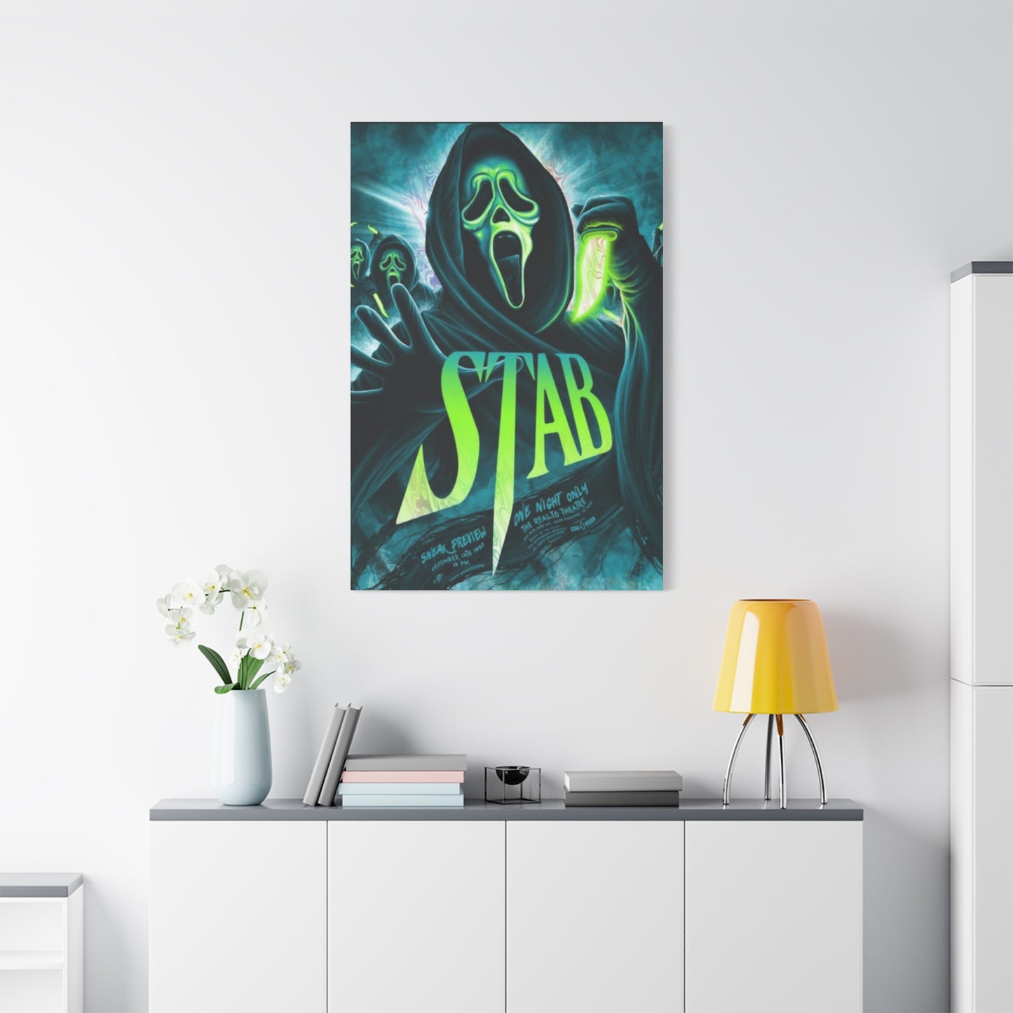 Stab Horror Movie Poster Wall Art & Canvas Prints