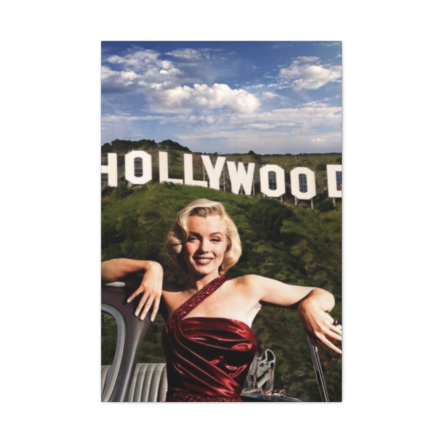 Marilyn Monroe In Hollywood Poster Wall Art & Canvas Prints