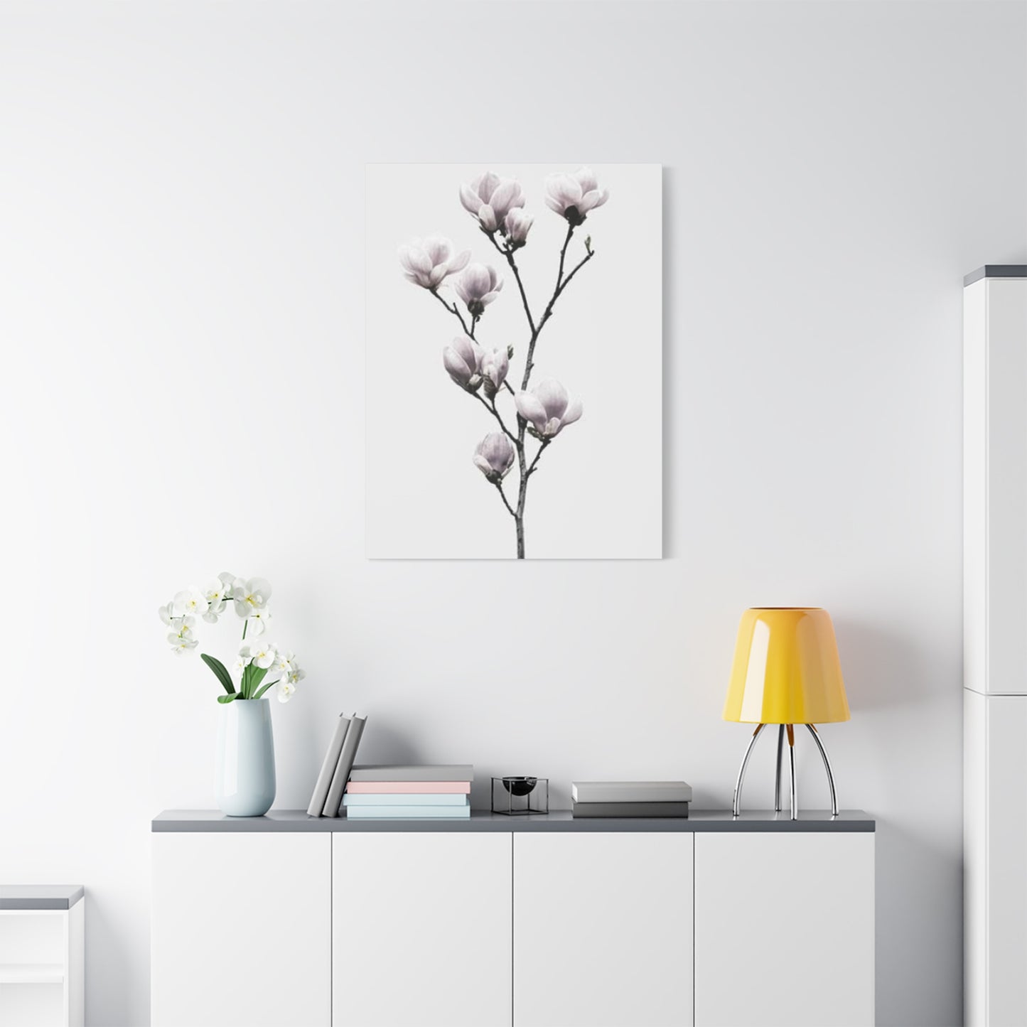 Beautiful Pink Magnolia Flower Wall Art & Canvas Prints