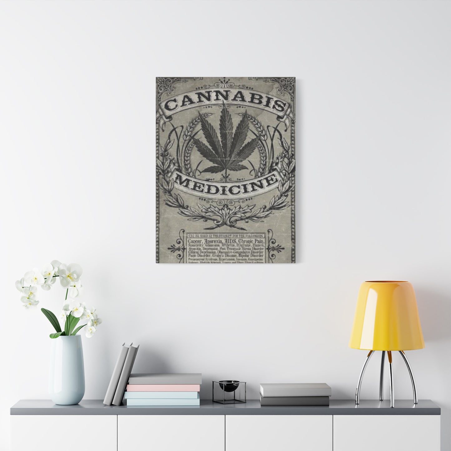 Cannabis Poster Marijuana Wall Art & Canvas Prints