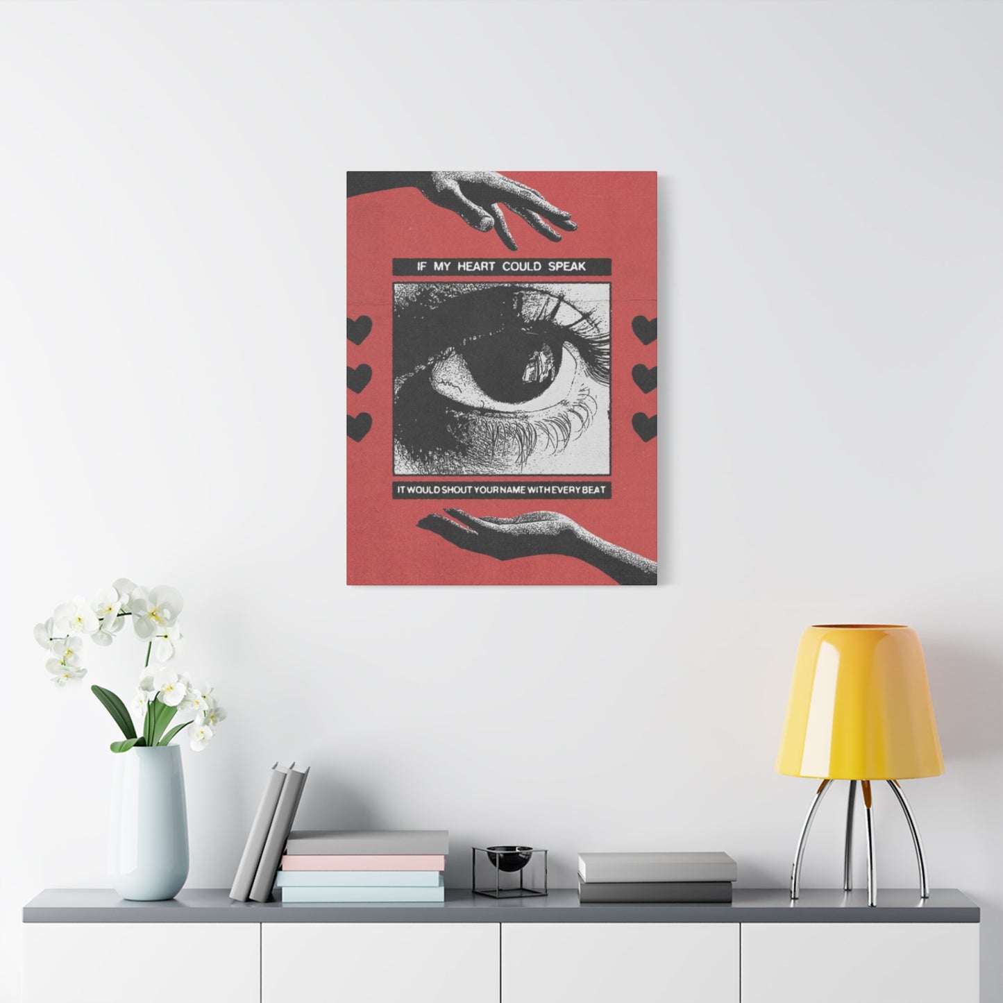 Eye Painting Mixed Media Wall Art & Canvas Prints