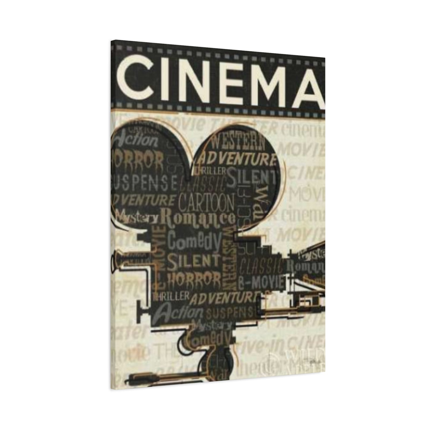 Cinema Genres Wall Art & Canvas Prints