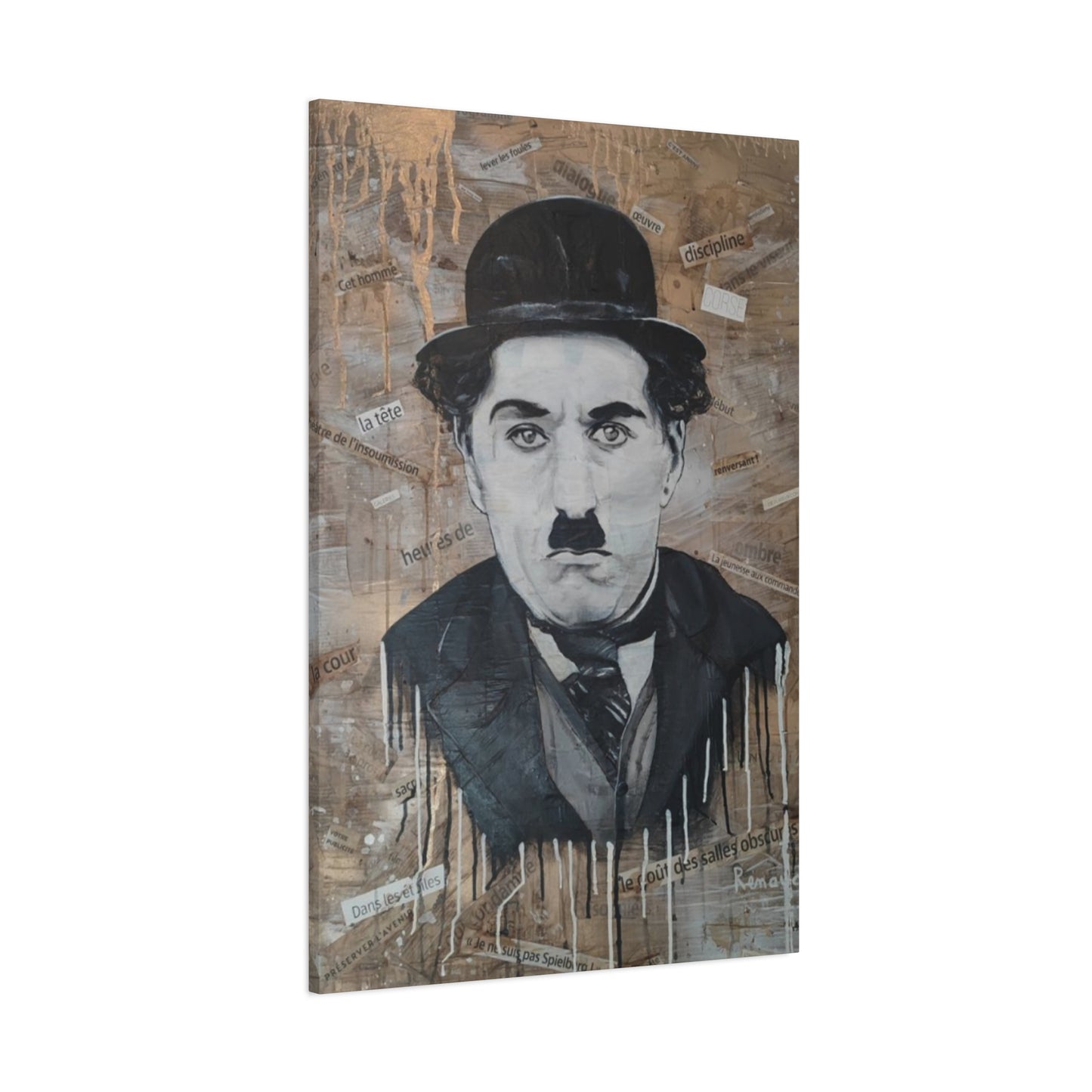 Charlie Chaplin Man Cave Decor Wall Art & Canvas Prints