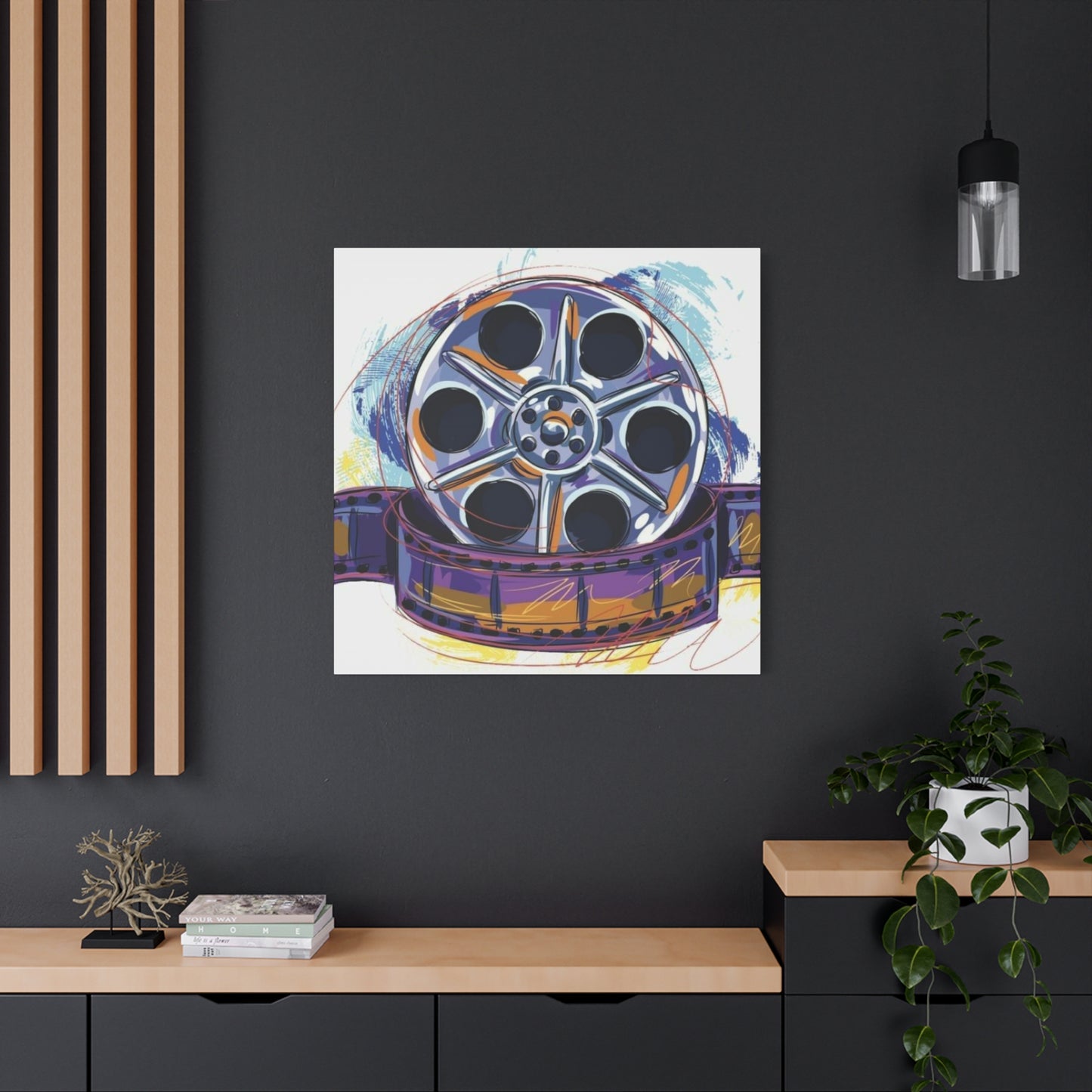 Colorful Cinema Camera Wall Art & Canvas Prints