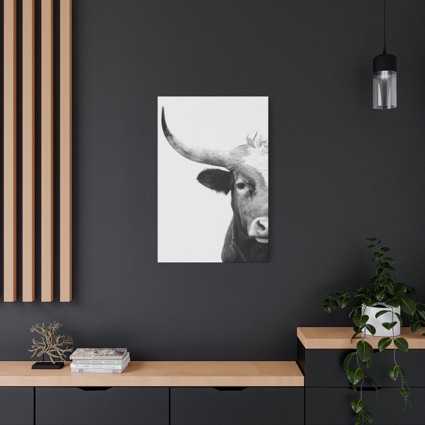 Bull Longhorn Photography Wall Art & Canvas Prints