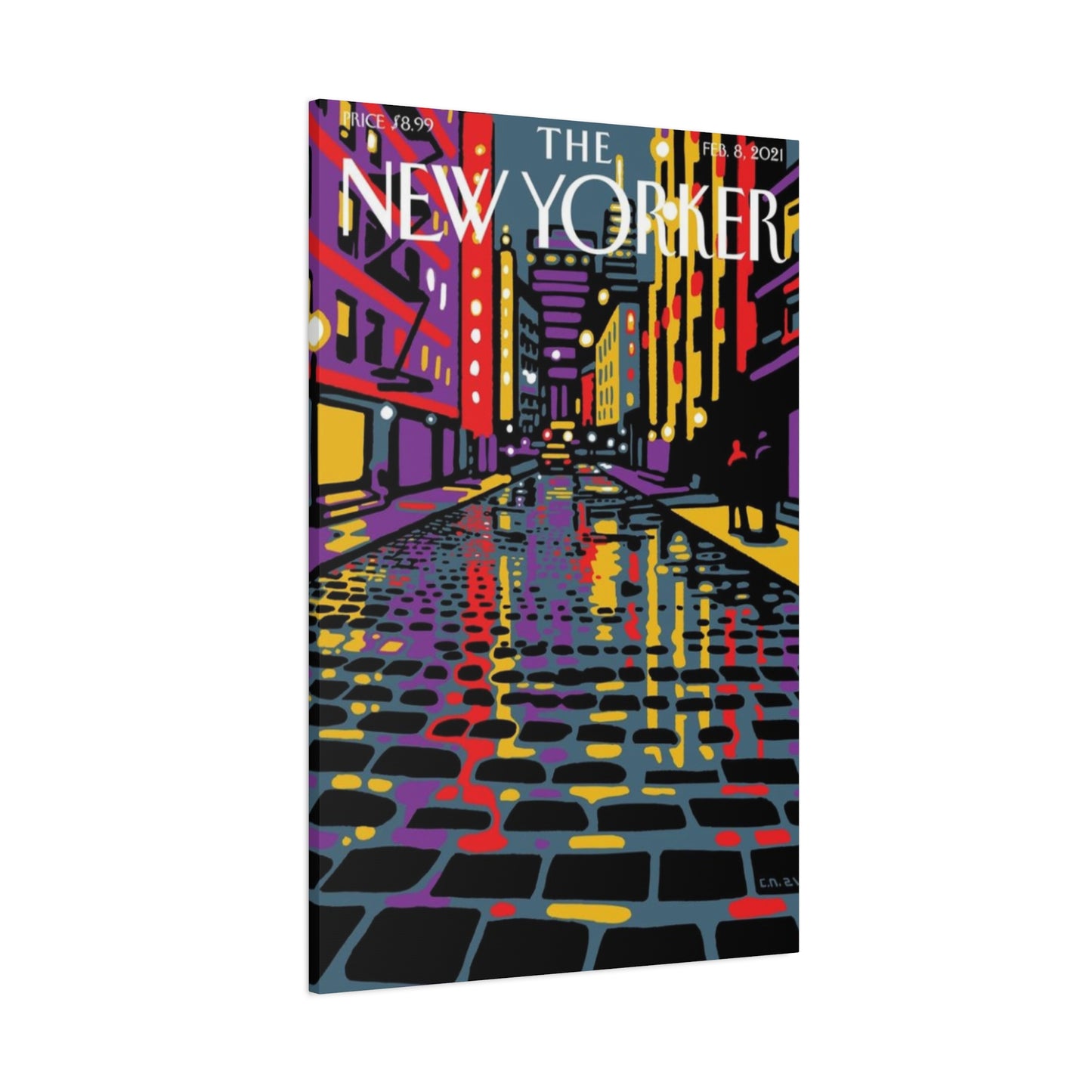 New Yorker Streets In New York City Wall Art & Canvas Prints