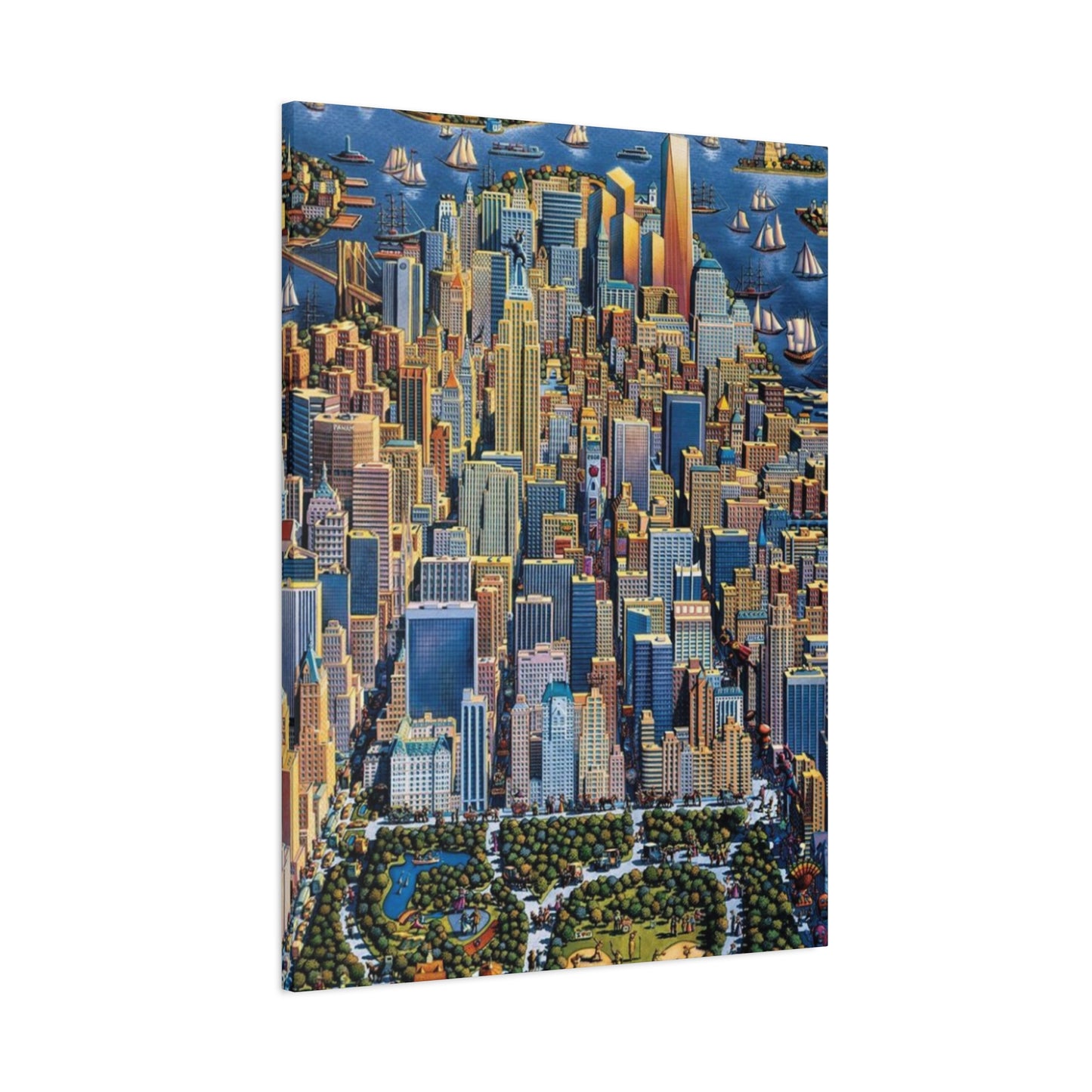 Manhattan Central Park New York City Skyline Wall Art & Canvas Prints