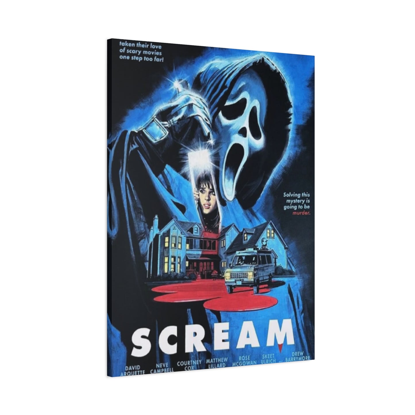 Scream Movie Poster Wall Art & Canvas Prints