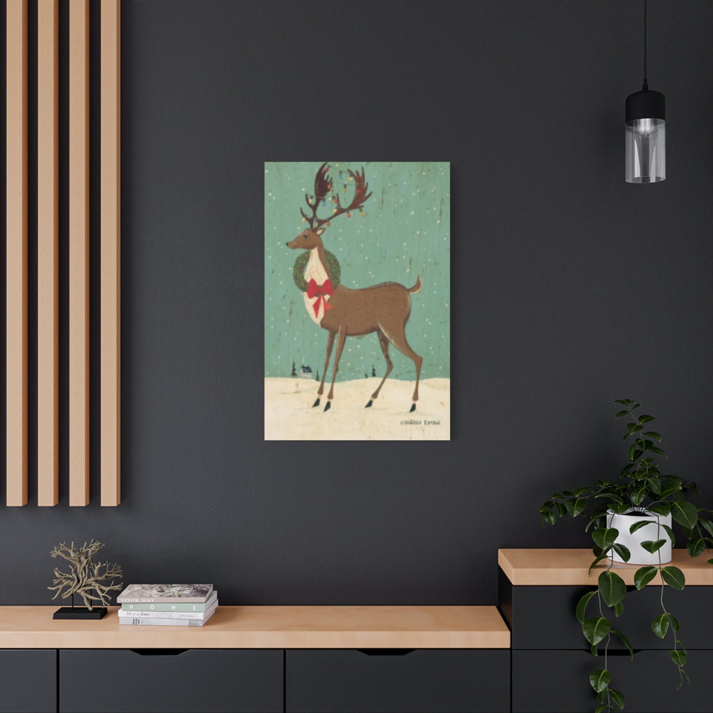 Reindeer Poster Wall Art & Canvas Prints