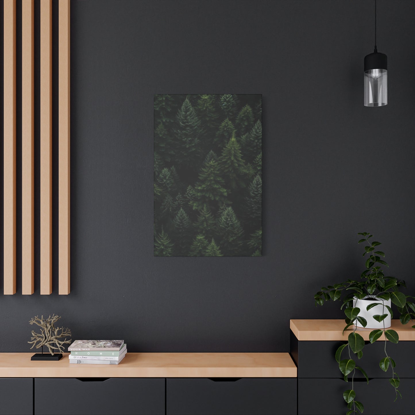 Tropical Pine Forest Wall Art & Canvas Prints