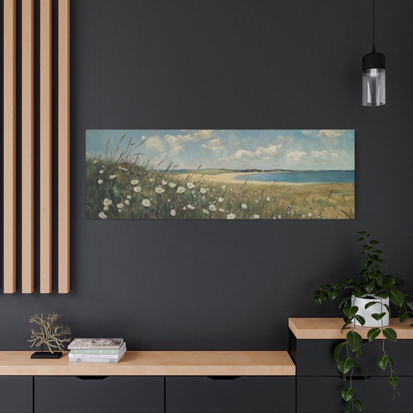 Flower On Beach Panoramas Wall Art & Canvas Prints