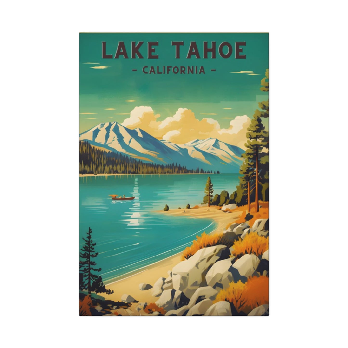 Lake Tahoe California The National Park Wall Art & Canvas Prints