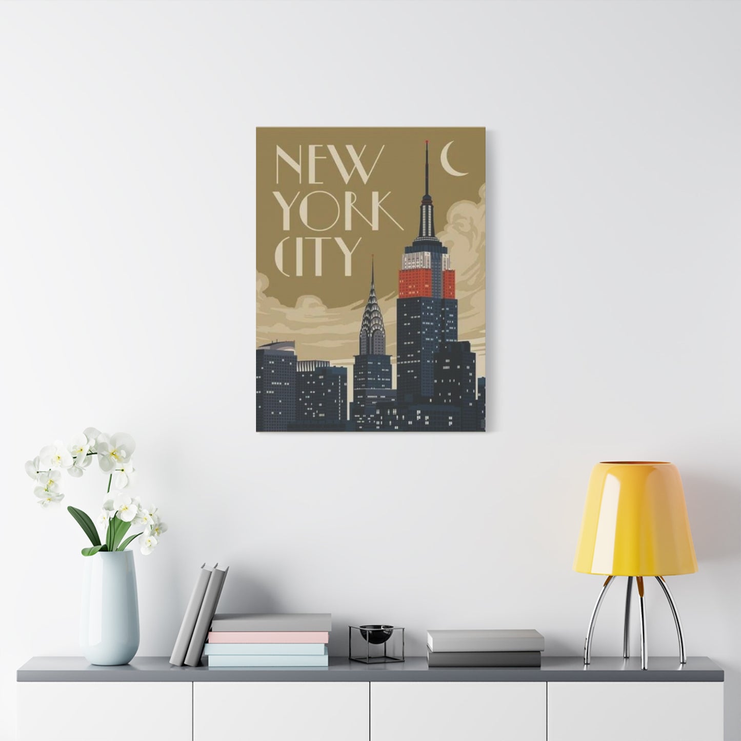 Empire State Building Manhattan NYC Skyline Wall Art & Canvas Prints