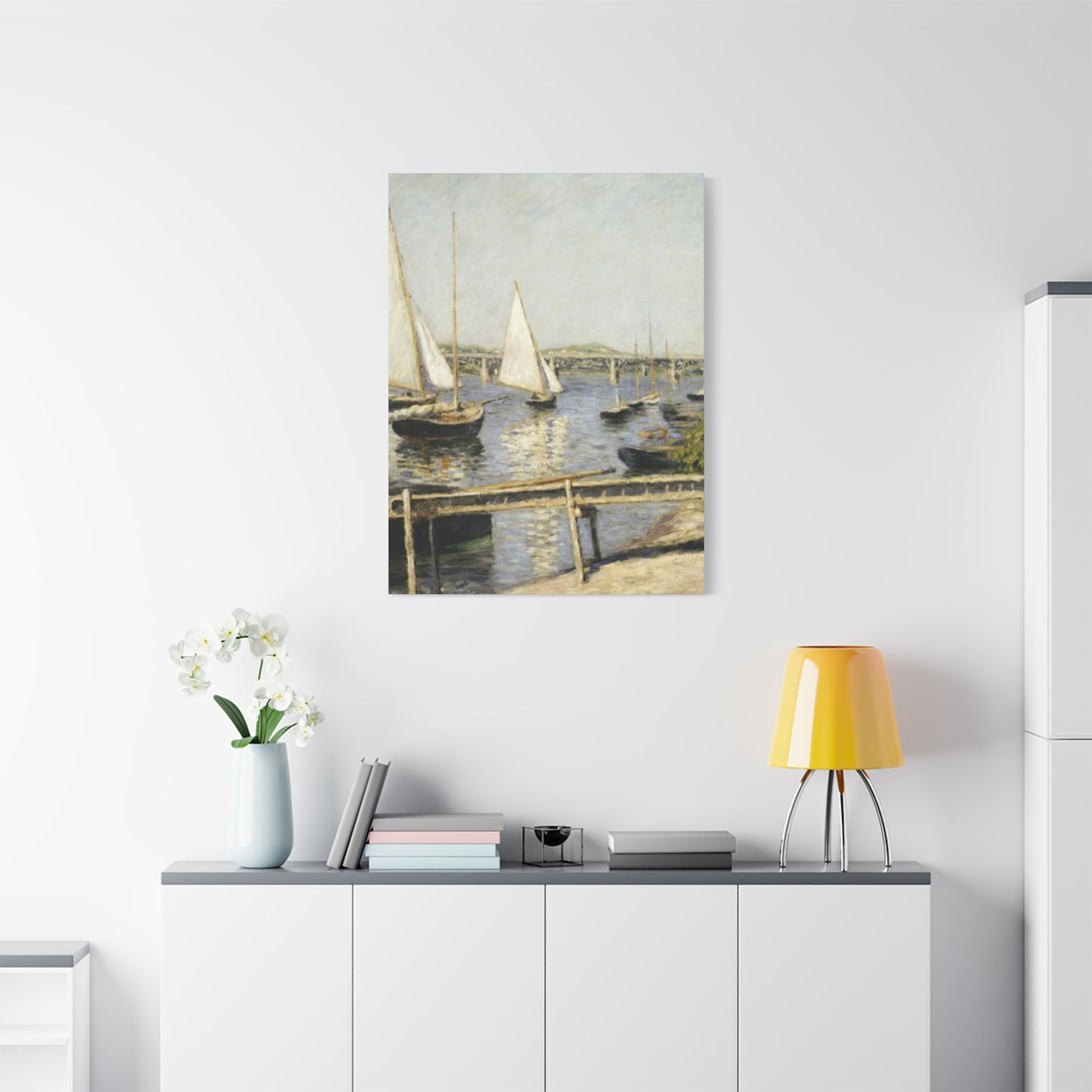 Gustav Sailboat Painting Wall Art & Canvas Prints