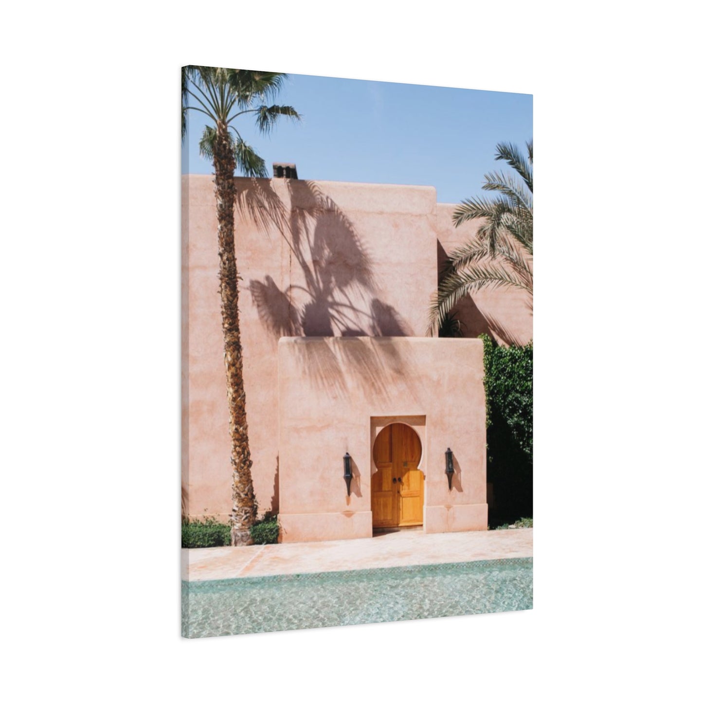 Sunshine On Architecture Of Moroccan Wall Art & Canvas Prints