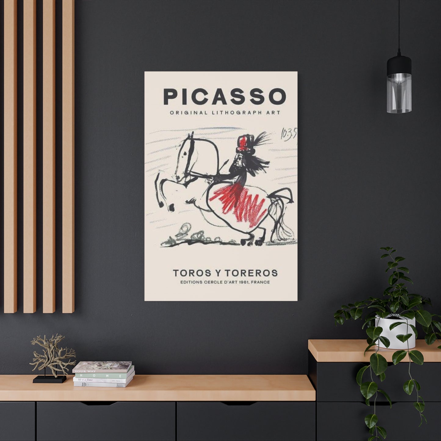 Picasso Horse Riding Modernism Wall Art & Canvas Prints