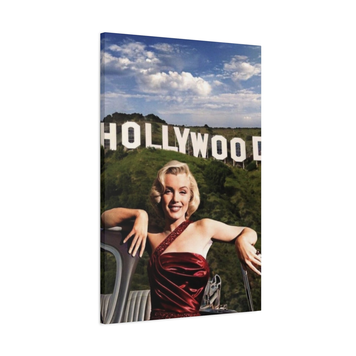 Marilyn Monroe In Hollywood Poster Wall Art & Canvas Prints