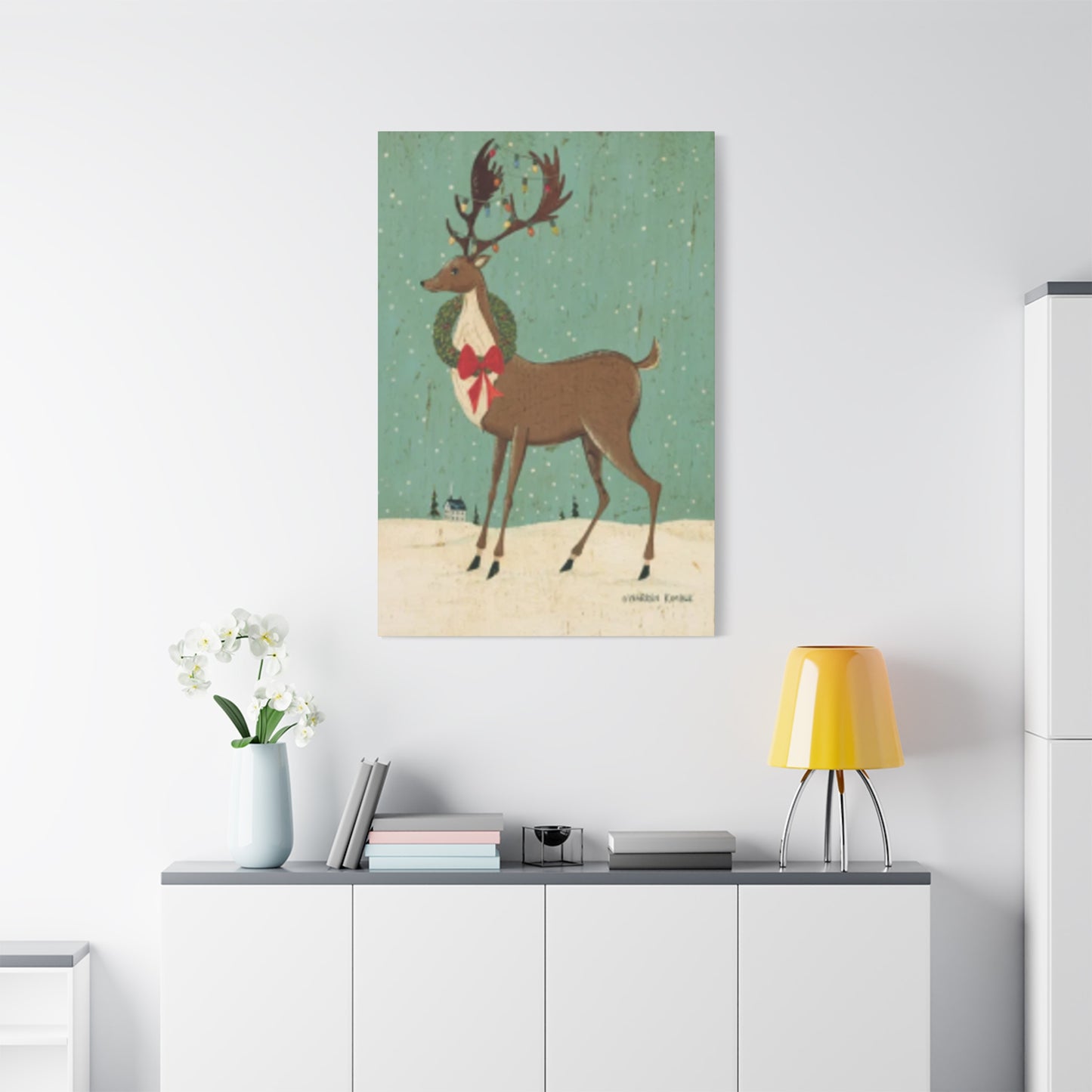 Reindeer Poster Wall Art & Canvas Prints