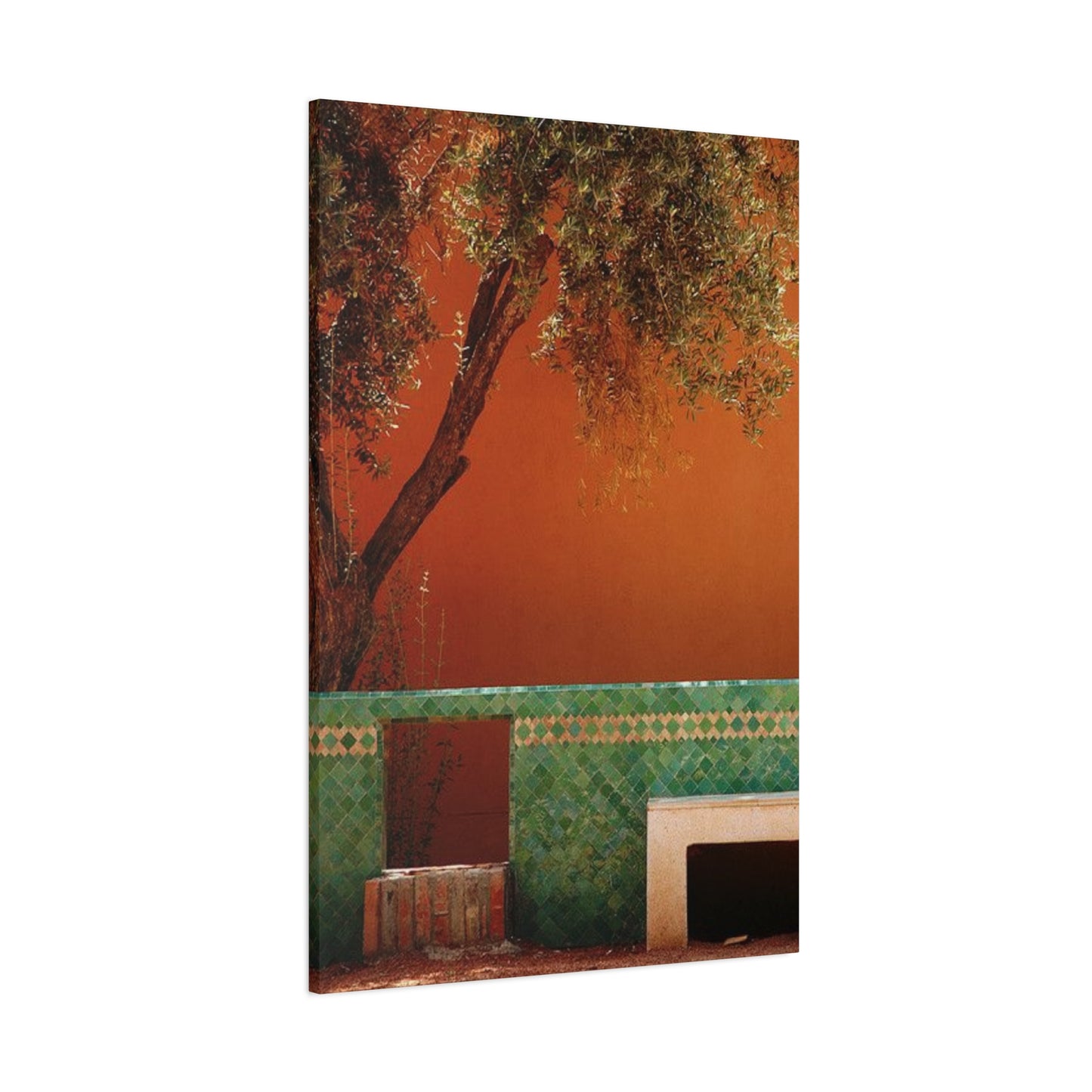 Sitting Chair Architecture Moroccan Wall Art & Canvas Prints