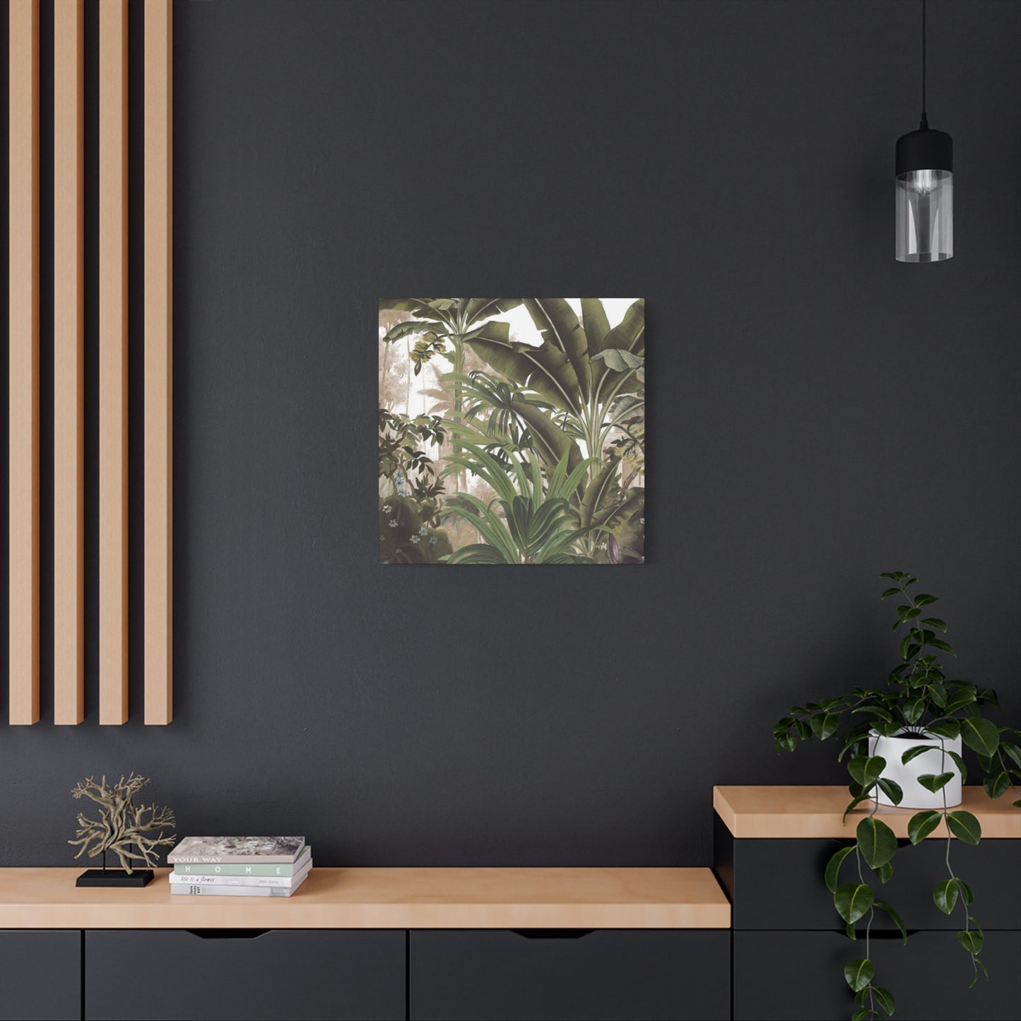 Wildlife Palm Tree Leaves Wall Art & Canvas Prints