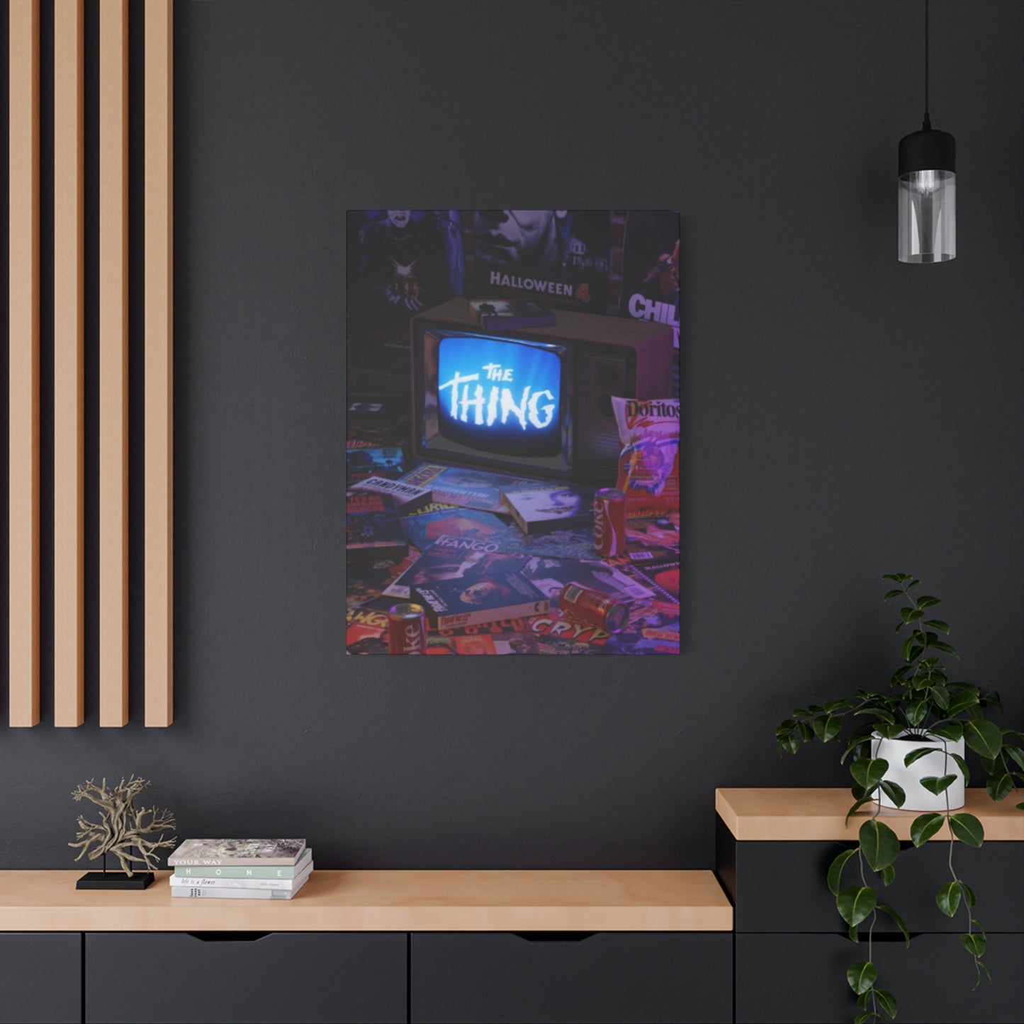 The Thing Horror Movie Poster Wall Art & Canvas Prints