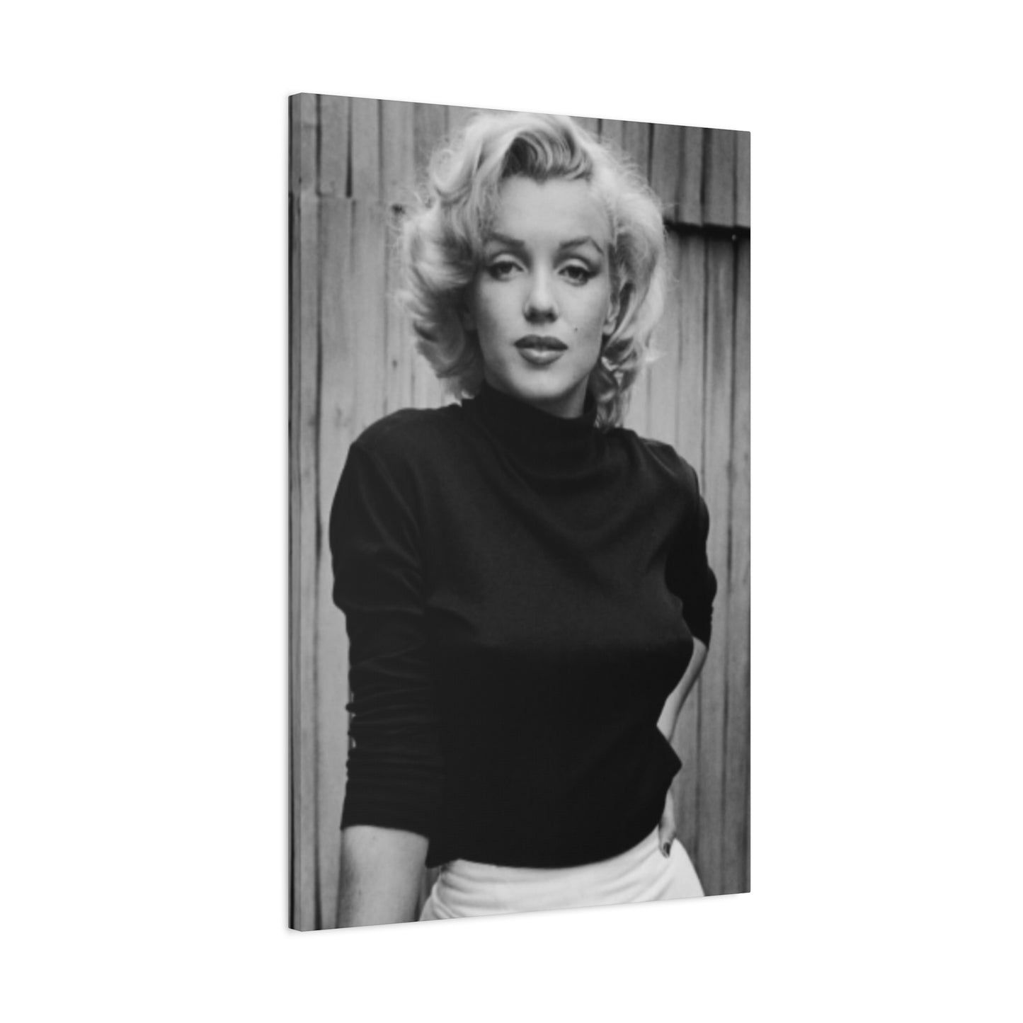 Black & White Marilyn Monroe Beautiful Poster Wall Art & Canvas Prints