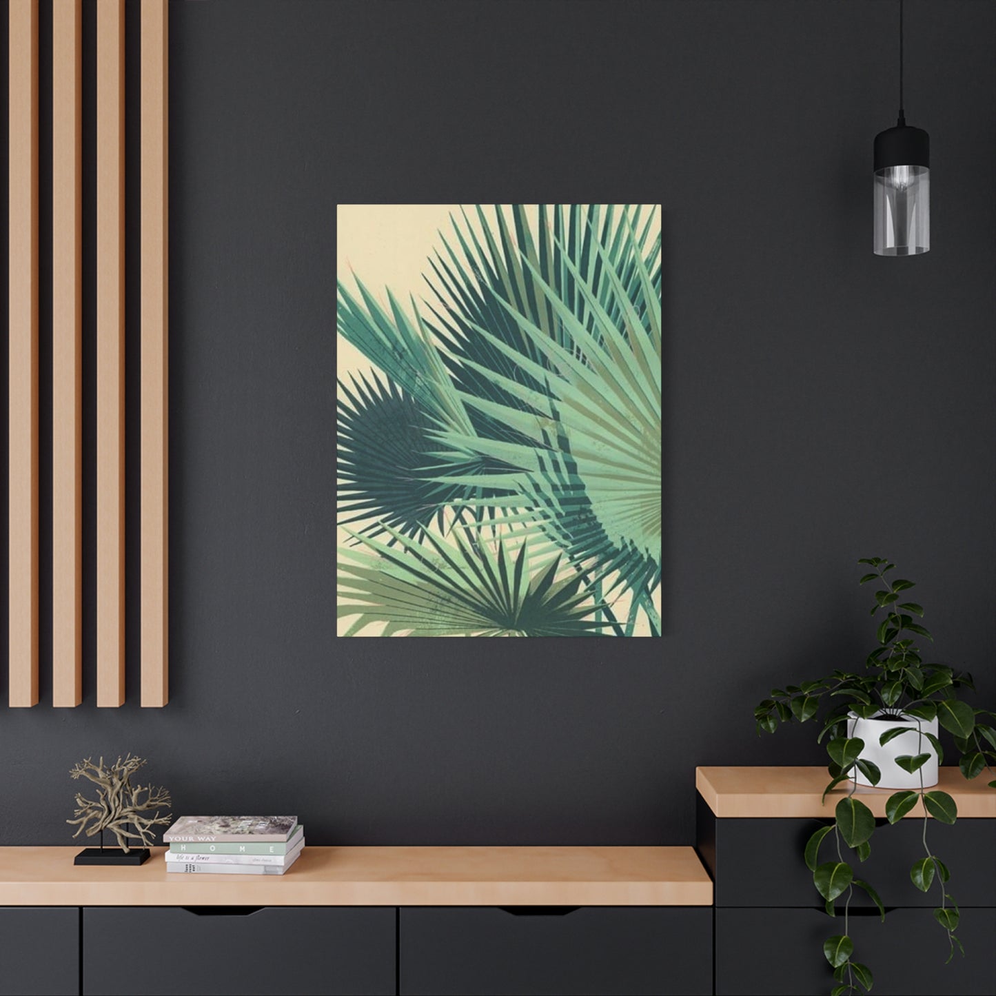 Leaves Of Palm Tree Wall Art & Canvas Prints