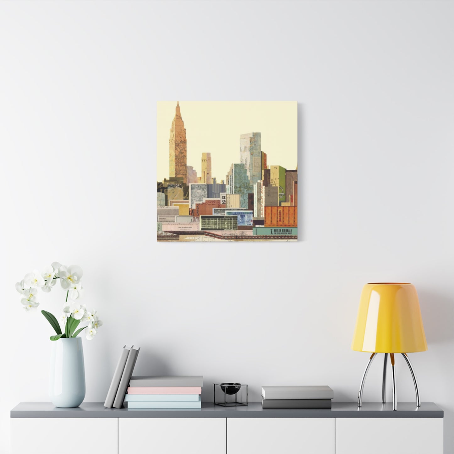 Birdview NYC Skyline Wall Art & Canvas Prints