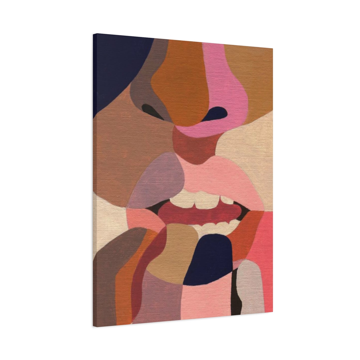 Lips Abstract Painting Wall Art & Canvas Prints