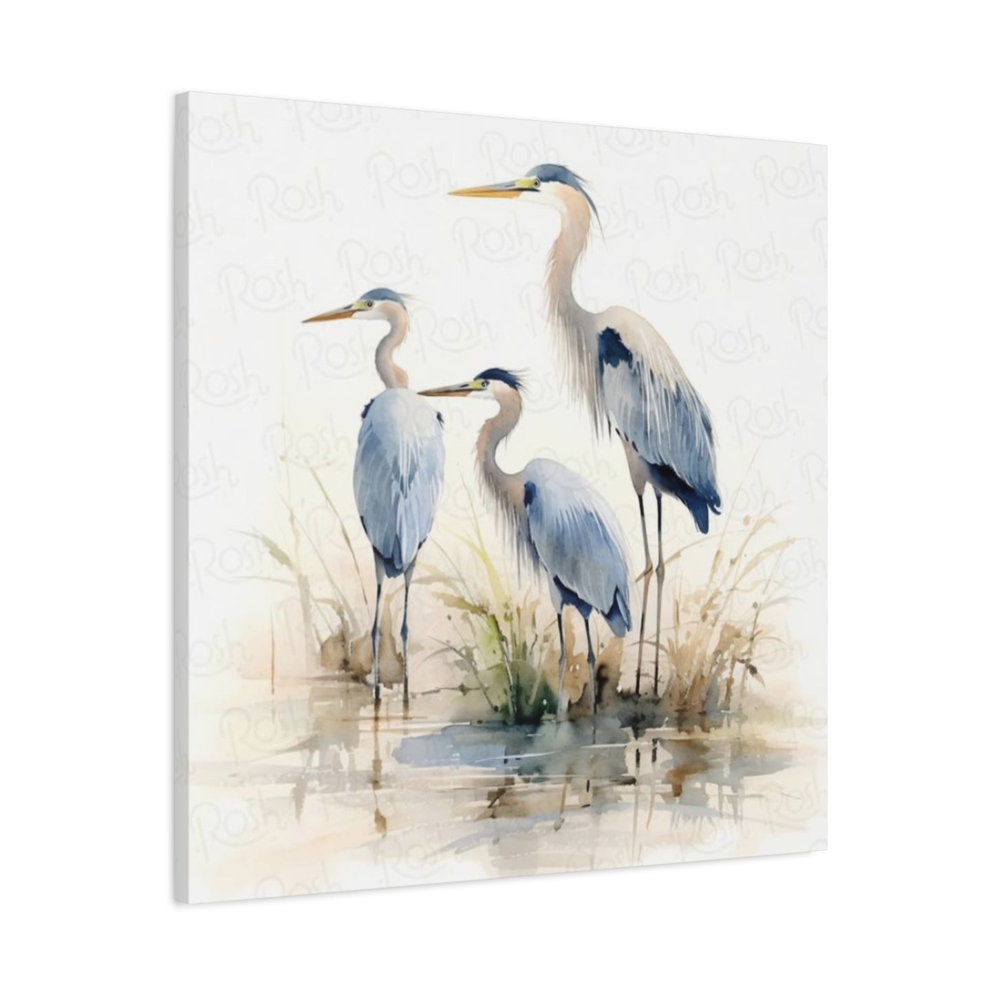 Three Herons Wall Art & Canvas Prints