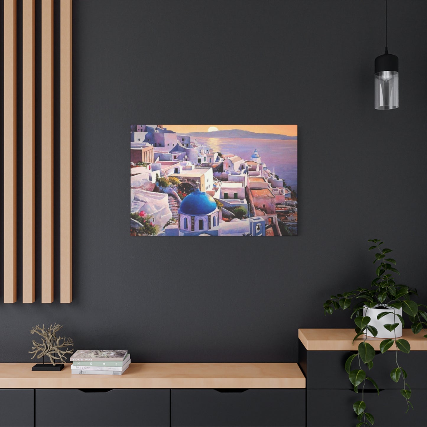 Greece Sunset View Wall Art & Canvas Prints