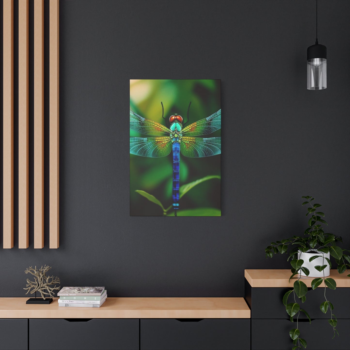 Dragonfly Top Closeup Wall Art & Canvas Prints