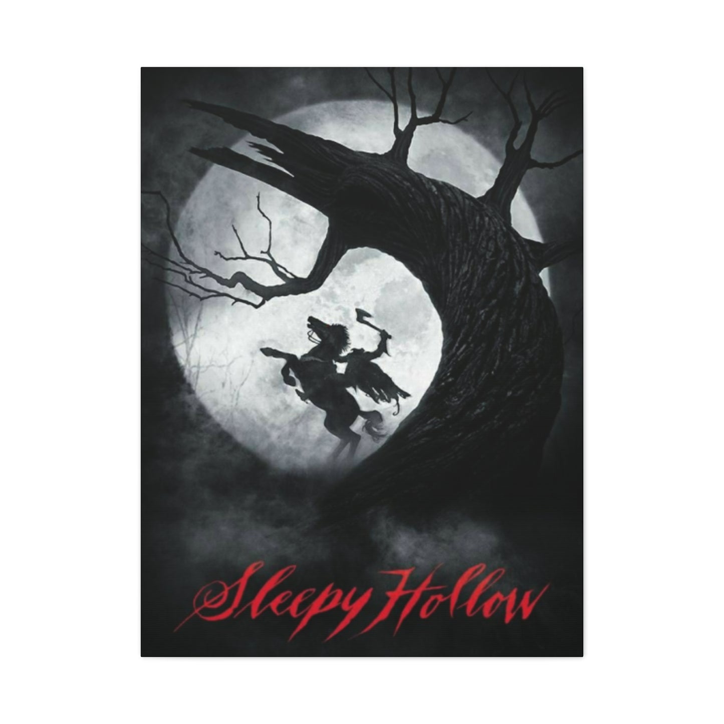 Sleepy Hallow Horror Movie Poster Wall Art & Canvas Prints