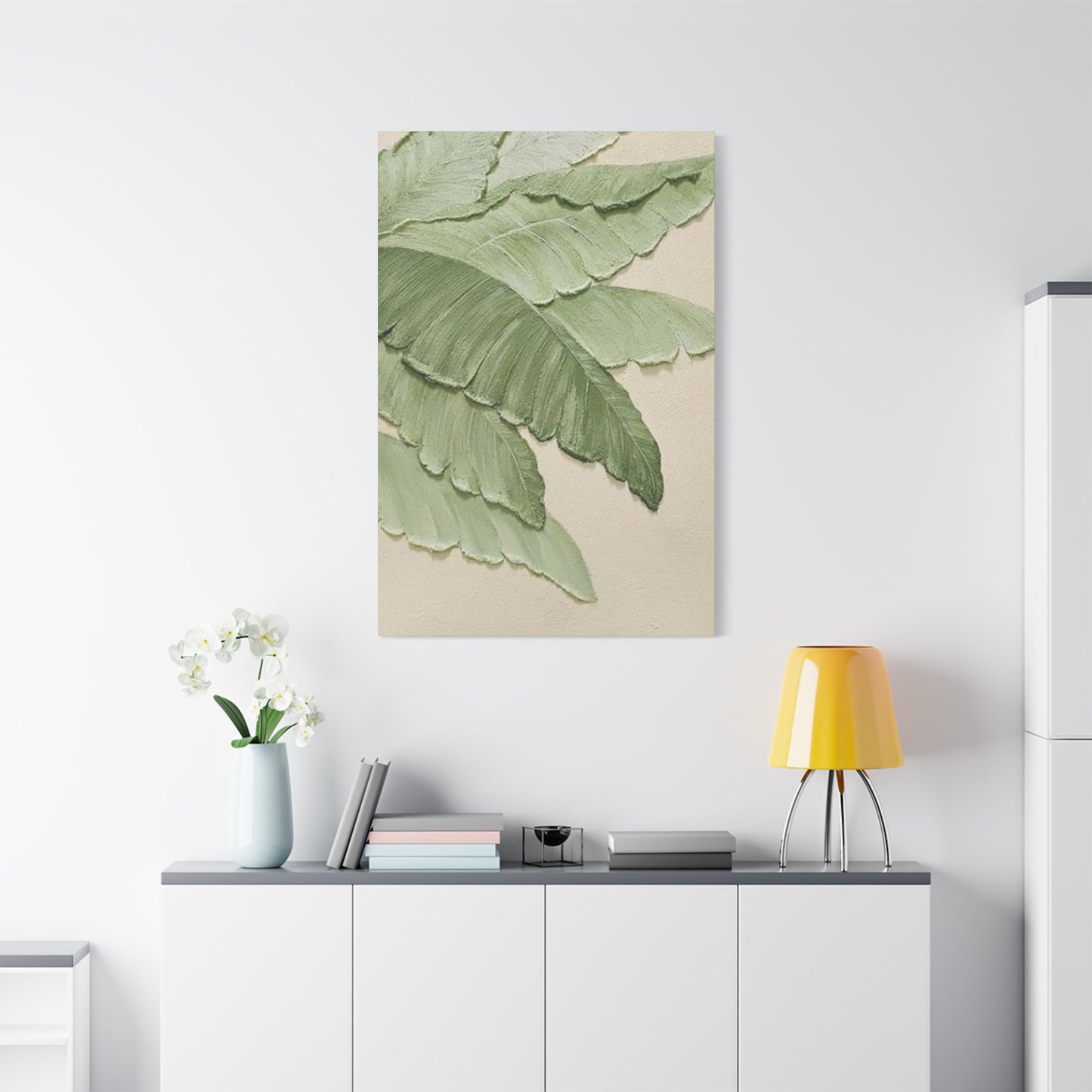 Green Palm Tree Leaves Wall Art & Canvas Prints