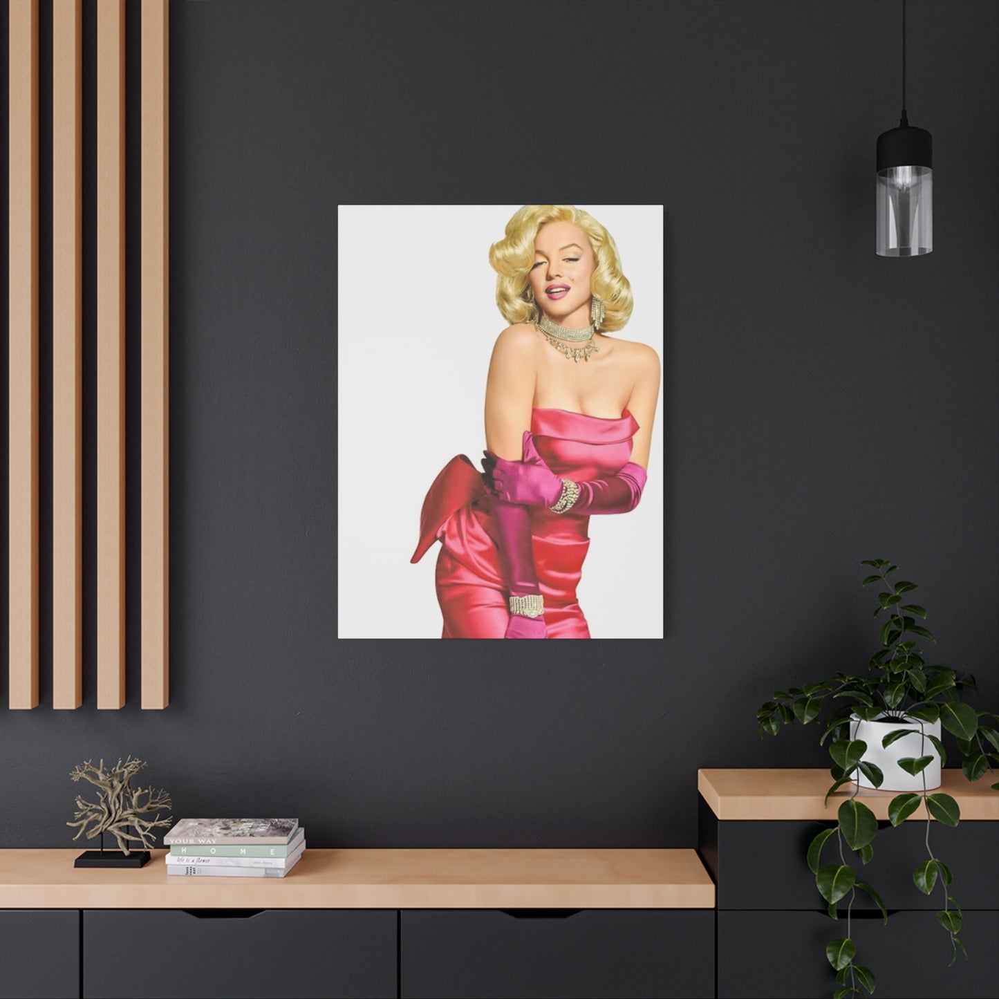 Beautiful Dress Of Marilyn Monroe Wall Art & Canvas Prints