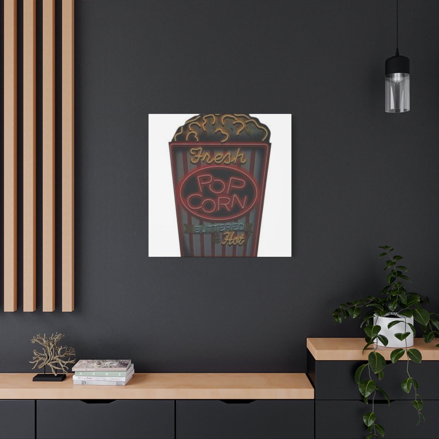 Popcorn Tub Wall Art & Canvas Prints