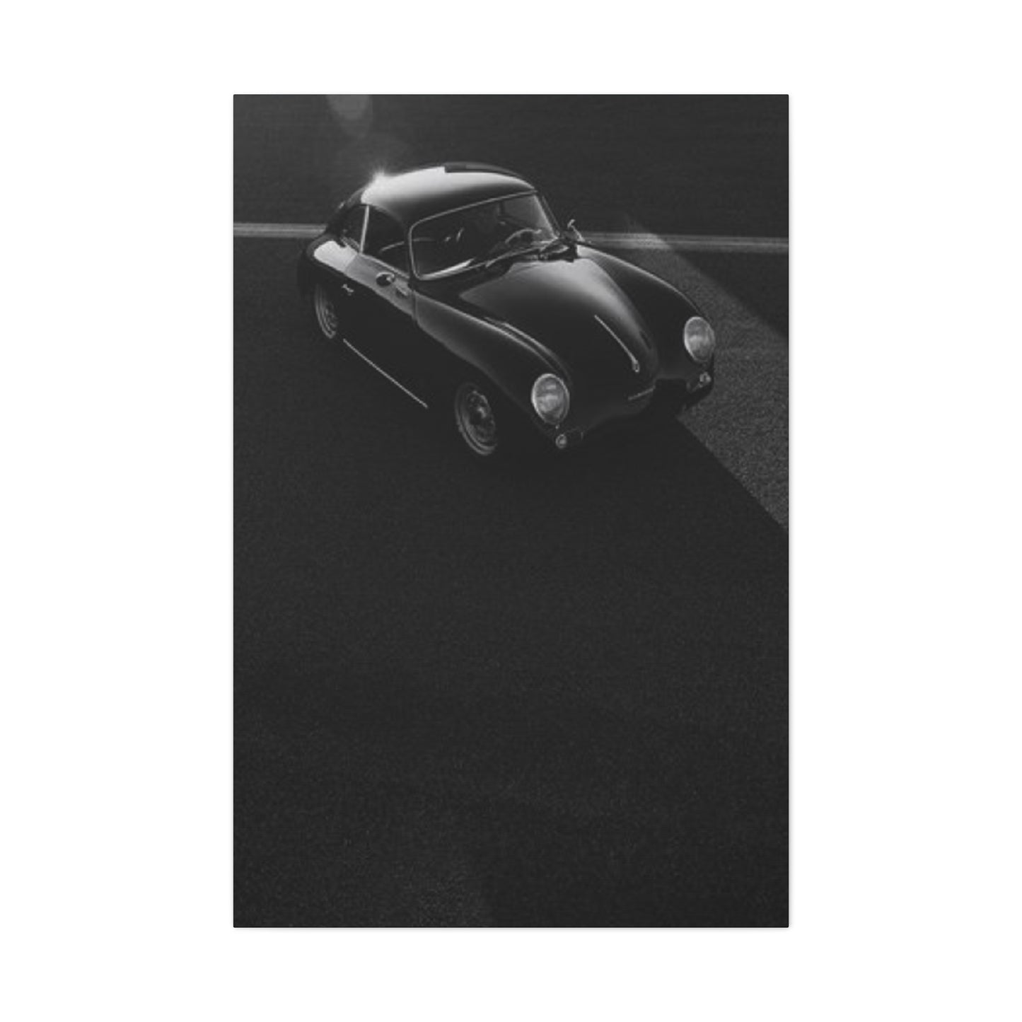 Black Vintage Car Man Cave Wall Art & Canvas Prints