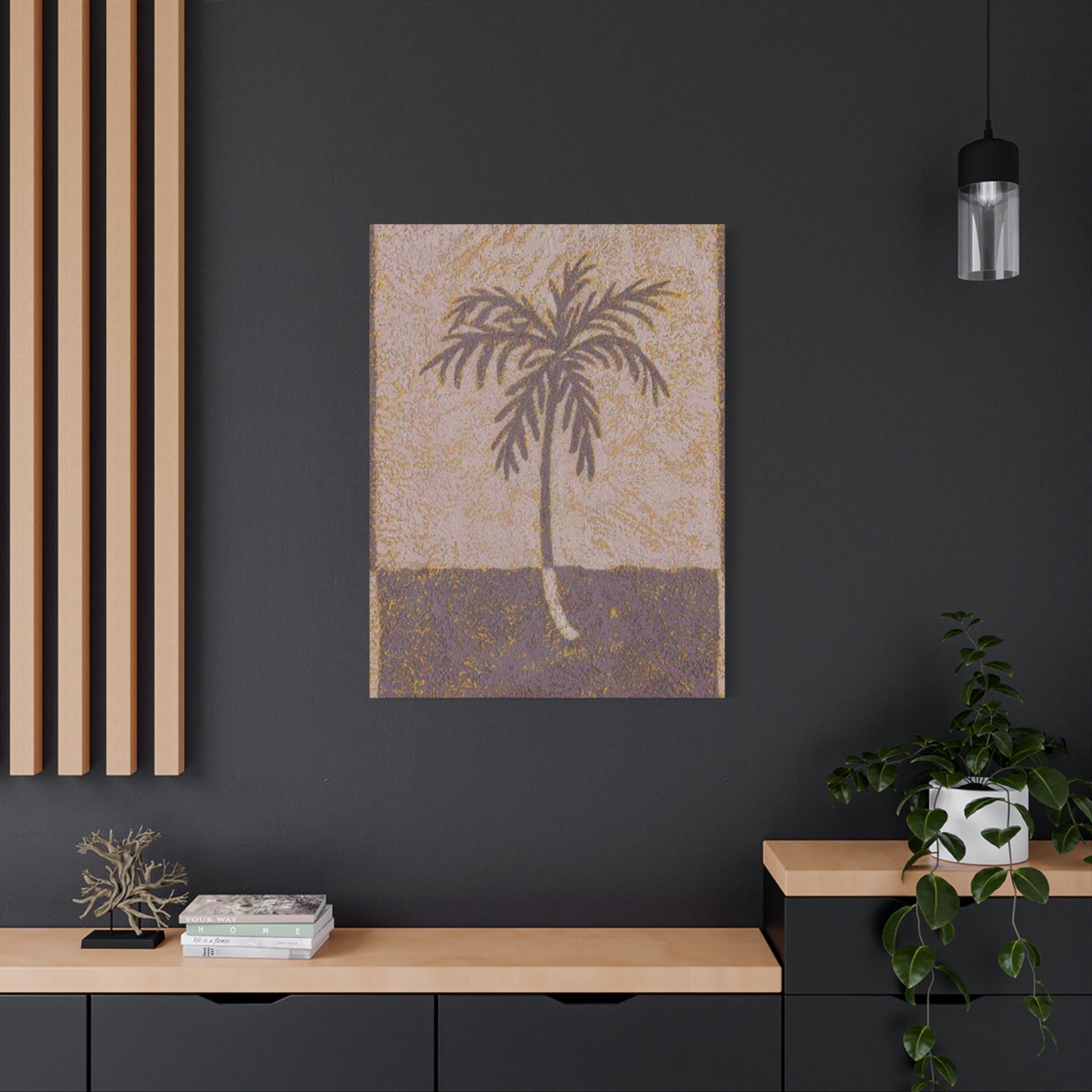 Brown Image Palm Tree Wall Art & Canvas Prints