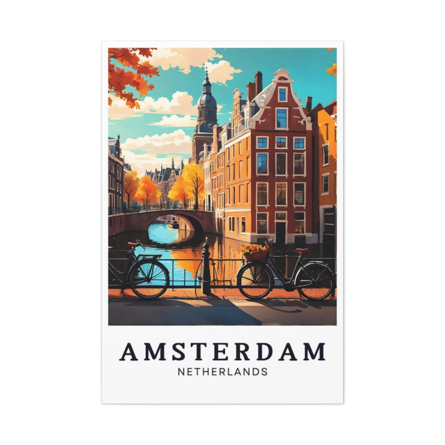 Amsterdam The National Park Wall Art & Canvas Prints