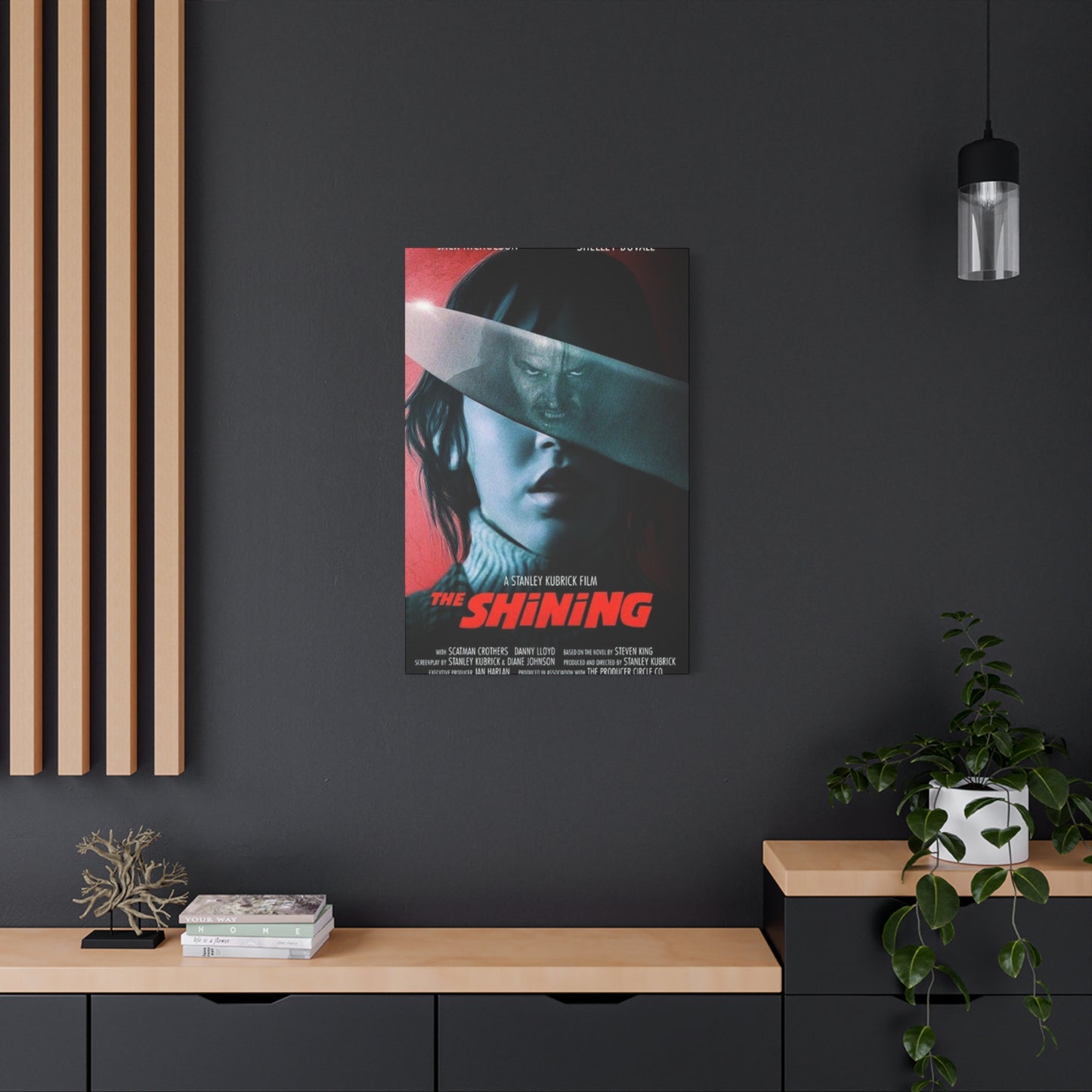 The Shining Horror Movie Poster Wall Art & Canvas Prints