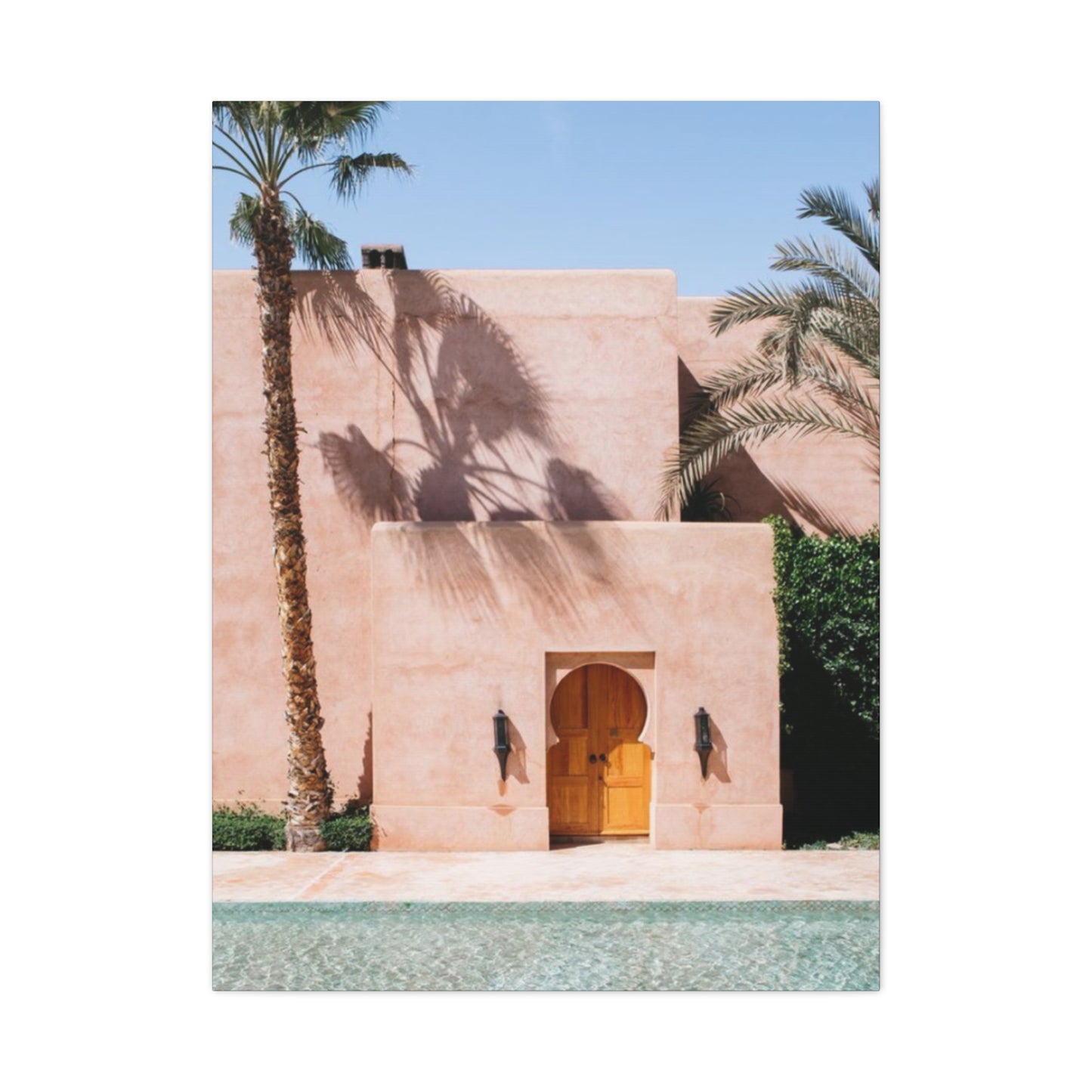 Sunshine On Architecture Of Moroccan Wall Art & Canvas Prints