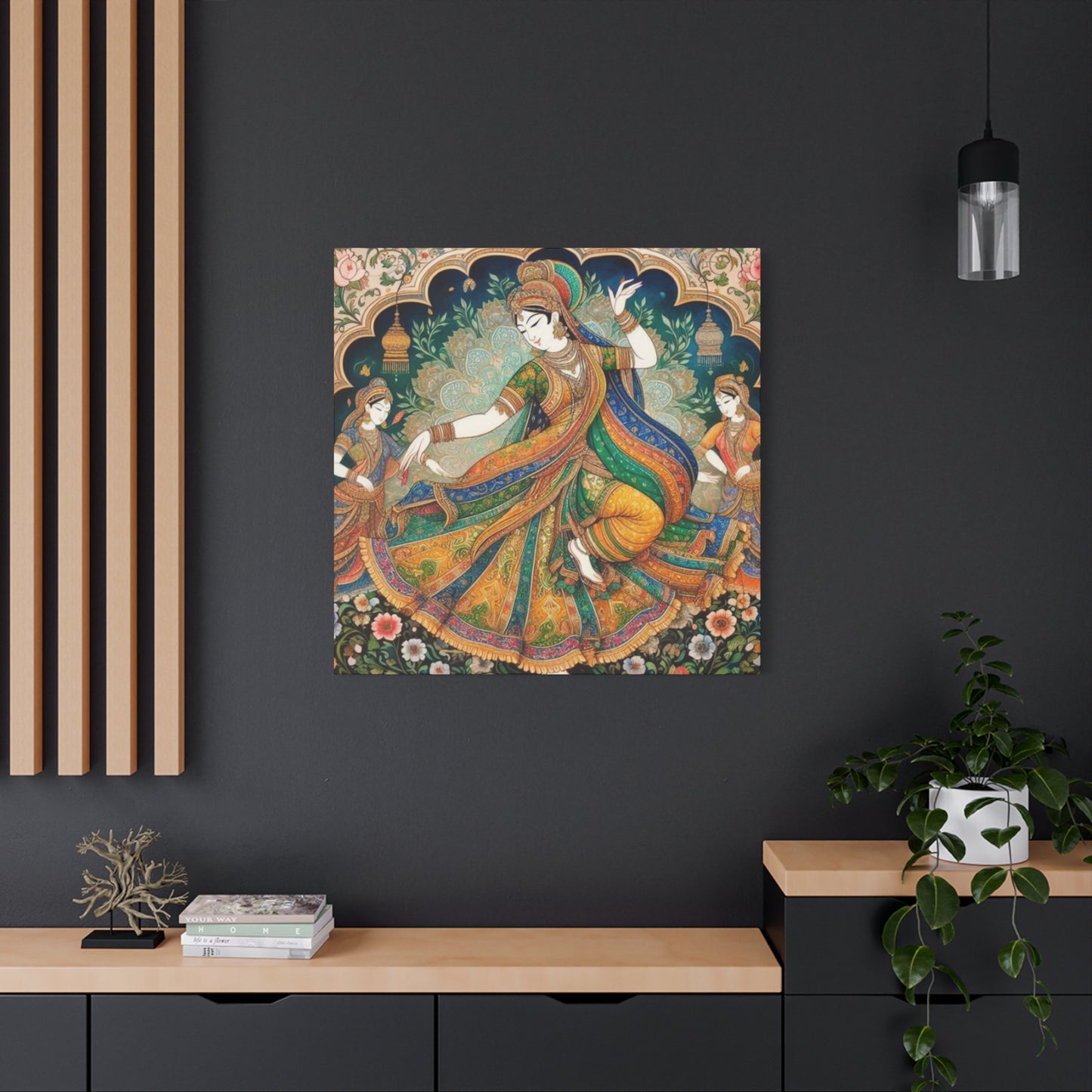 Indian Queen Dancing Wall Art & Canvas Prints